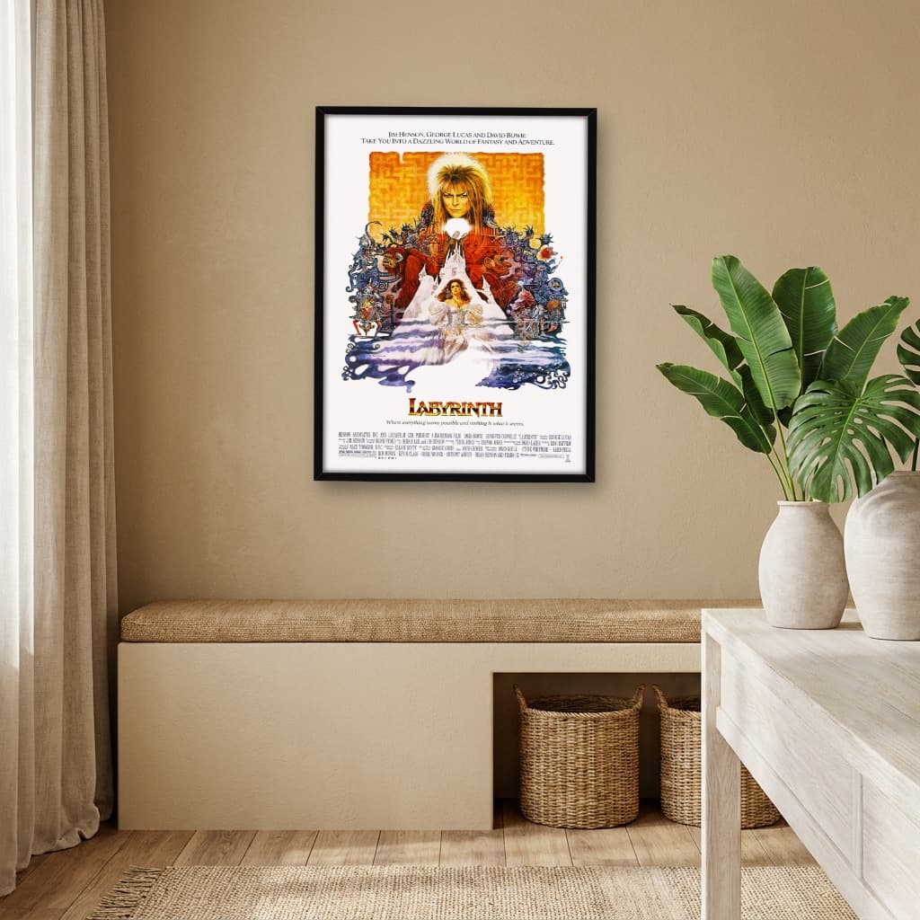 Quadro Decorativo Labirinto: A Magia do Tempo