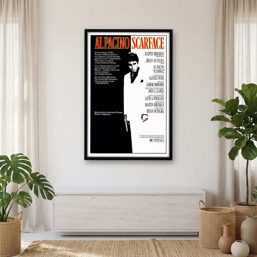 Quadro Decorativo Scarface
