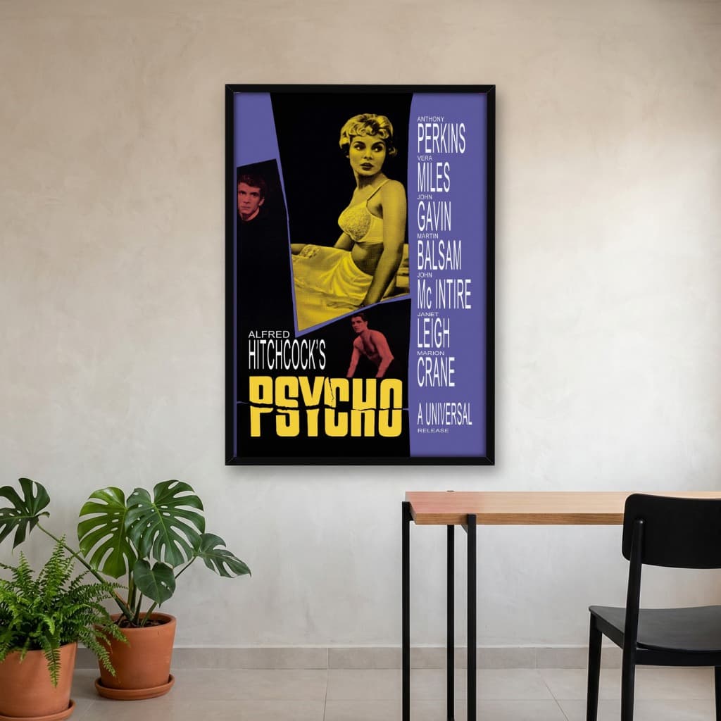 Quadro Decorativo Psicose