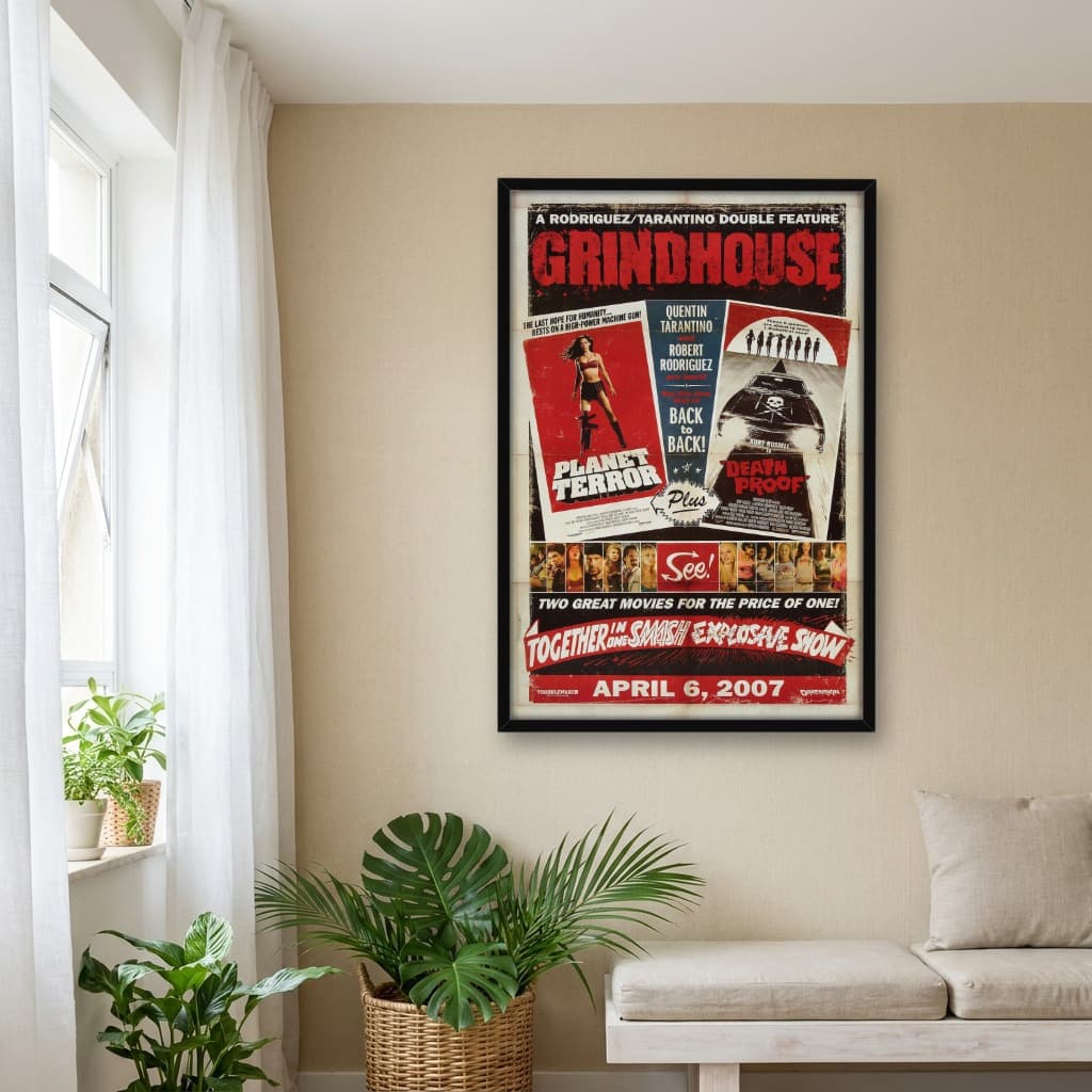 Quadro Decorativo Grindhouse