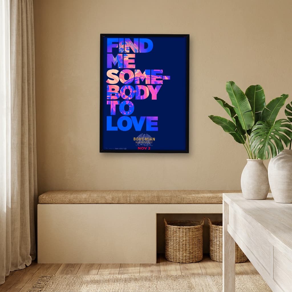 Quadro Decorativo Bohemian Rhapsody - Somebody to love