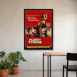 Quadro Decorativo Planeta Terror