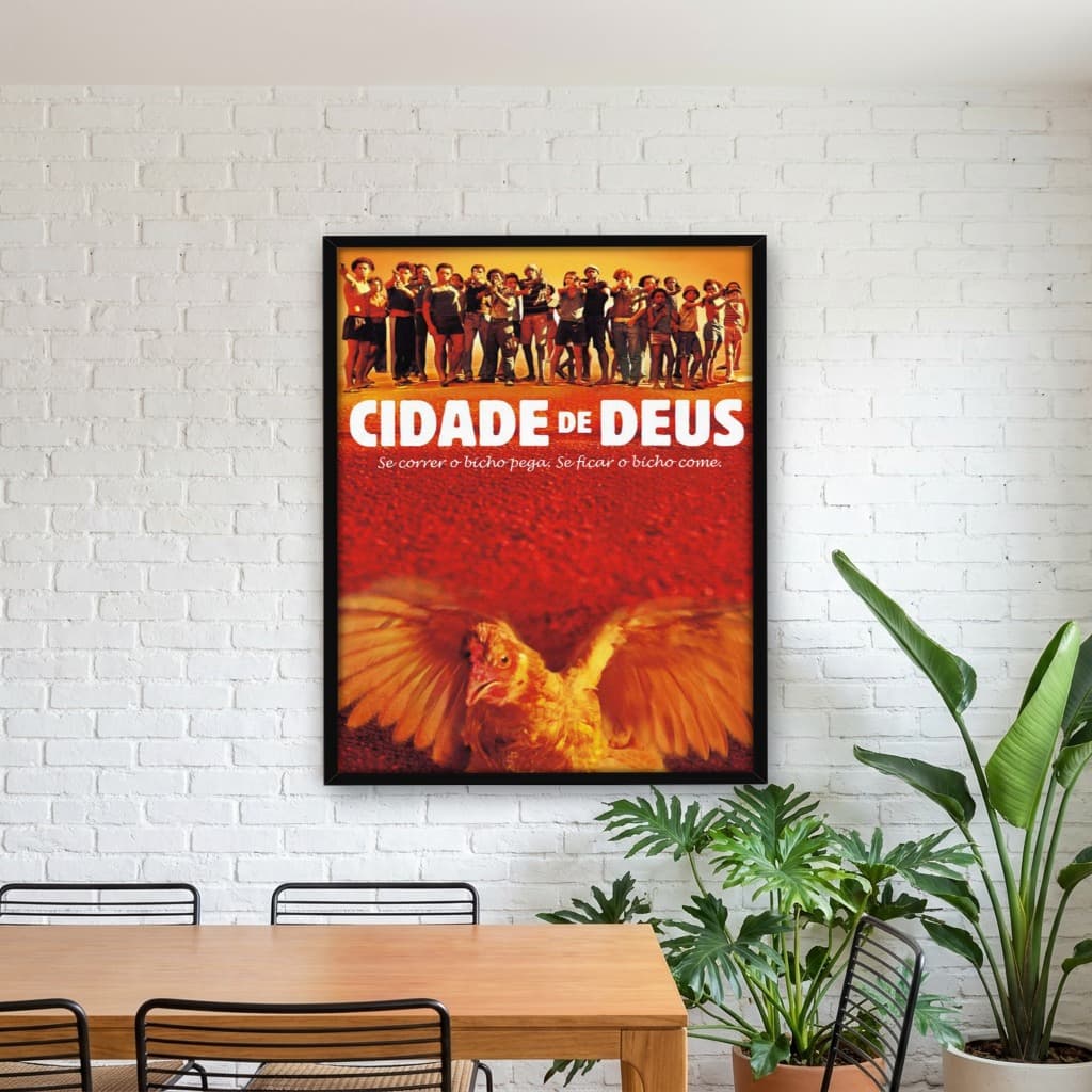 Quadro Decorativo Cidade de Deus