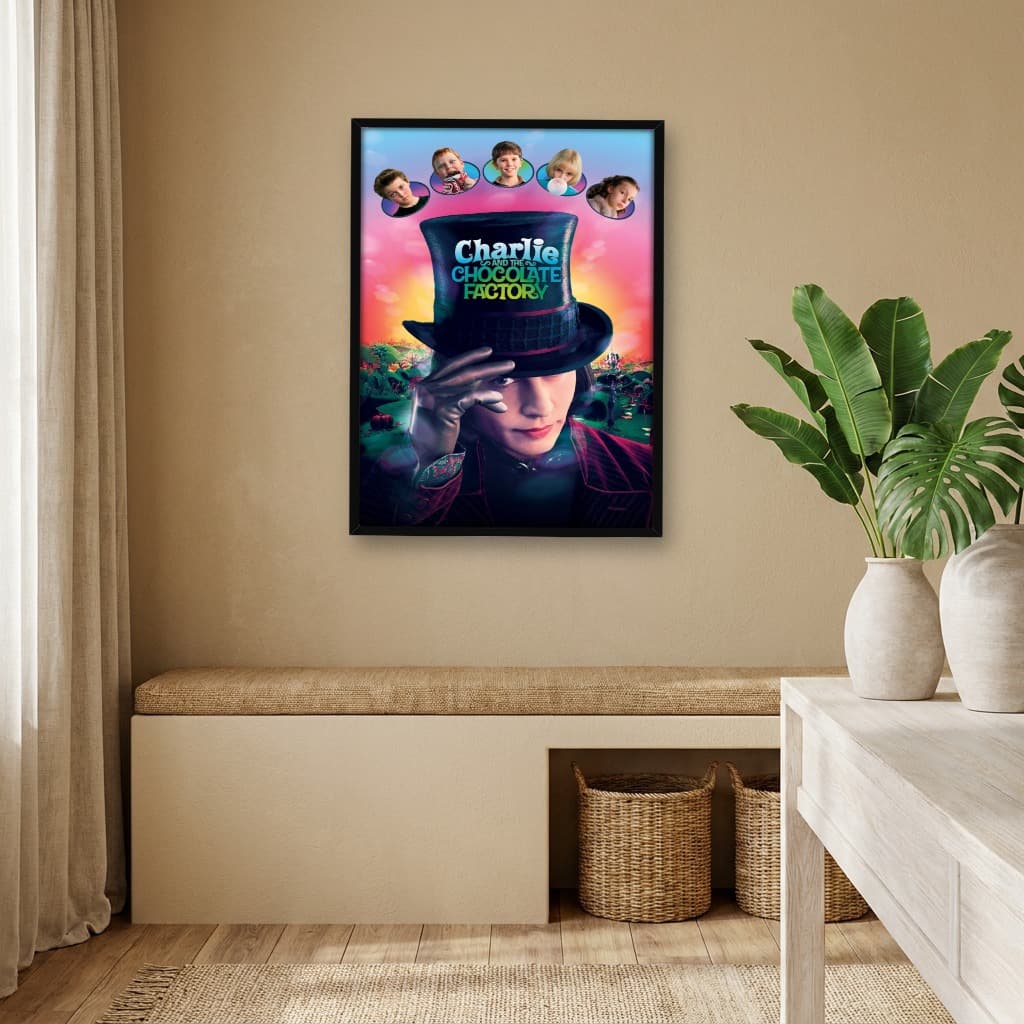 Quadro Decorativo A Fantástica Fábrica de Chocolate