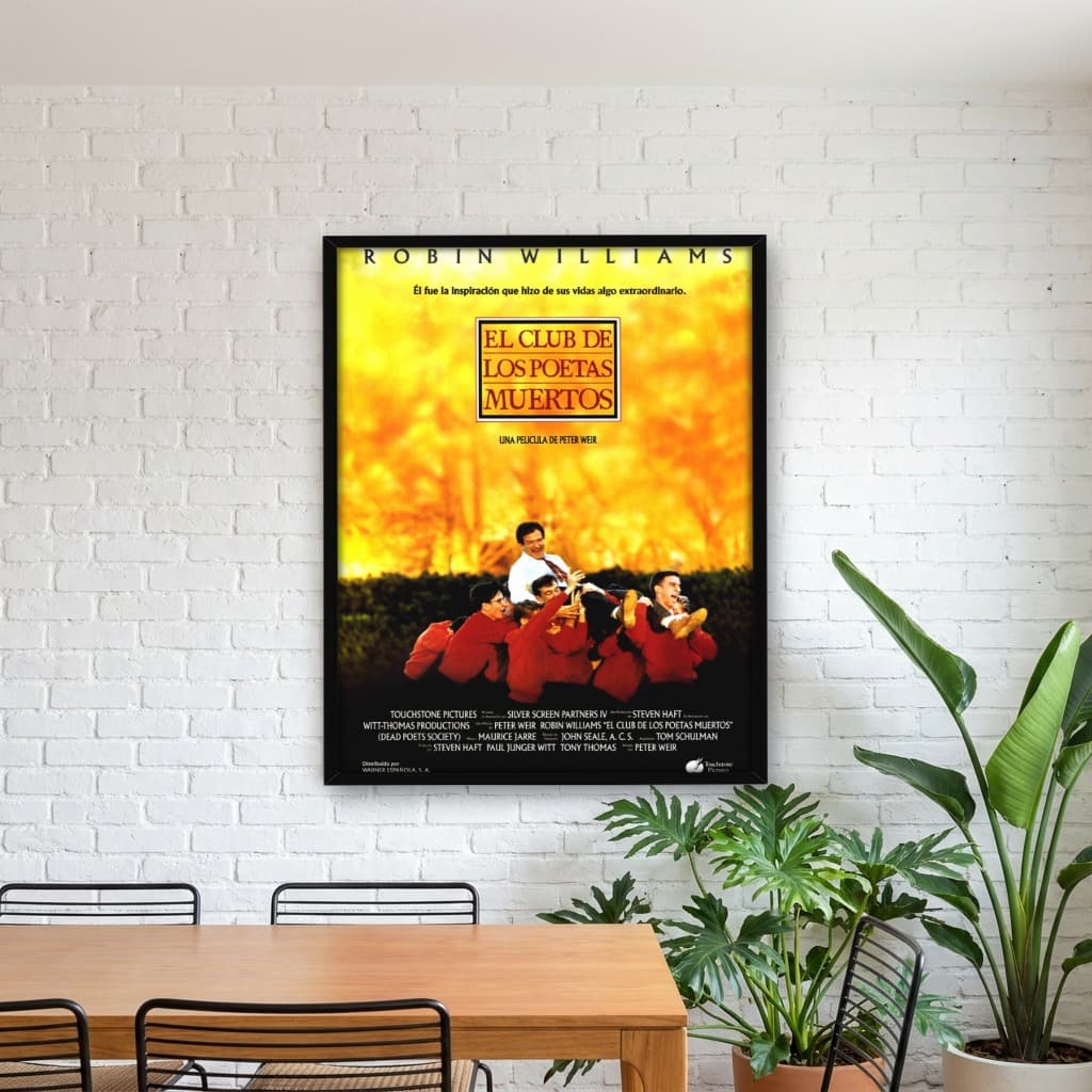 Quadro Decorativo Sociedade dos Poetas Mortos