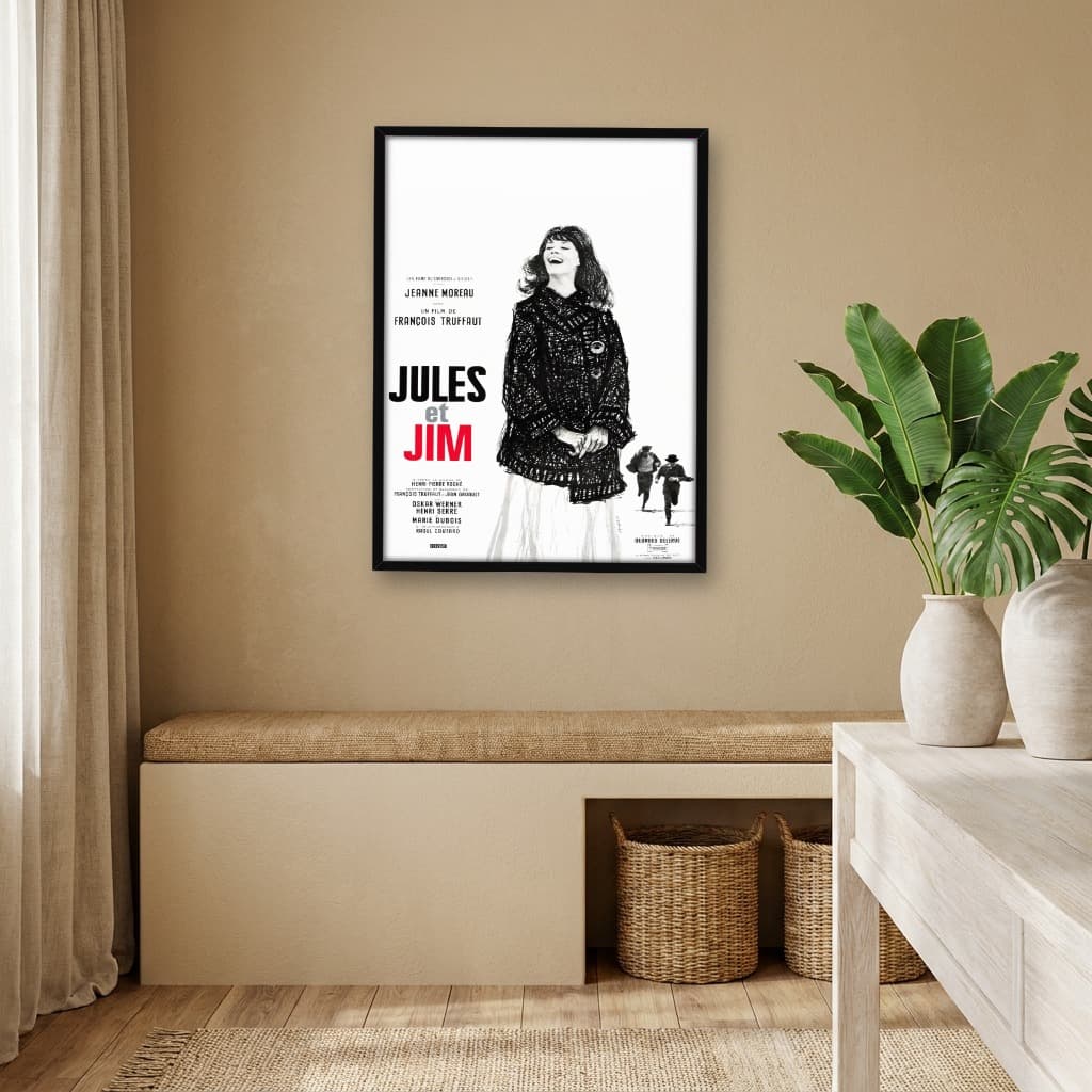 Quadro Decorativo Jules e Jim - Uma Mulher para Dois