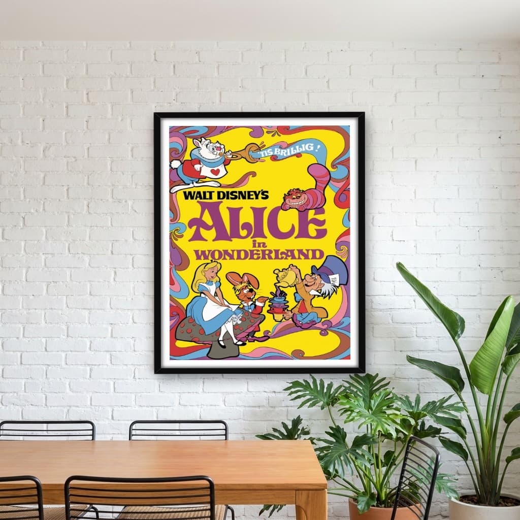 Quadro Decorativo Alice no País das Maravilhas