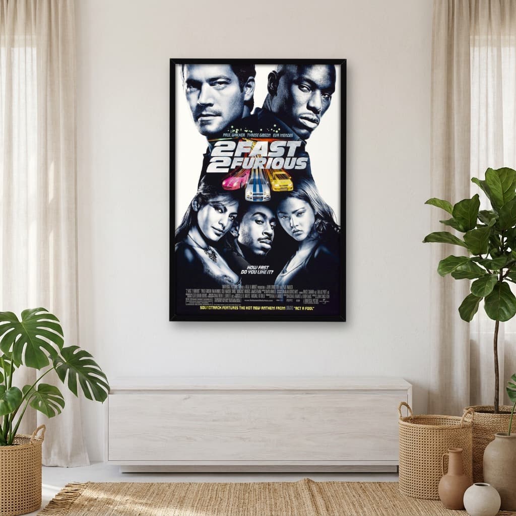 Quadro Decorativo + Velozes + Furiosos