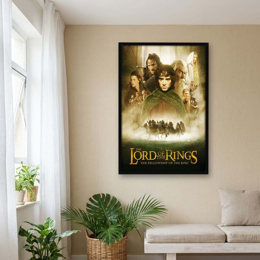 Quadro Decorativo O Senhor dos Anéis: A Sociedade do Anel