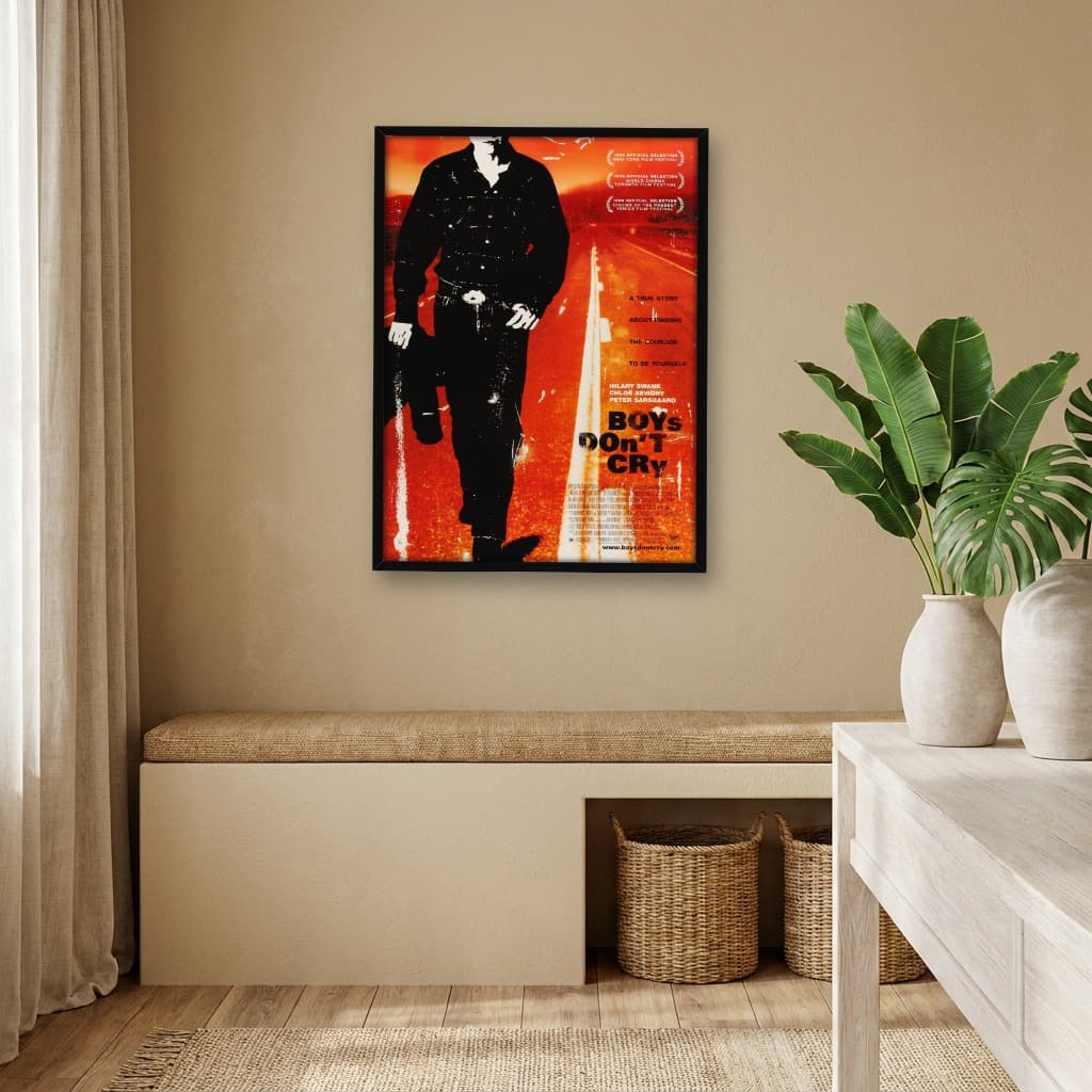 Quadro Decorativo Meninos Não Choram