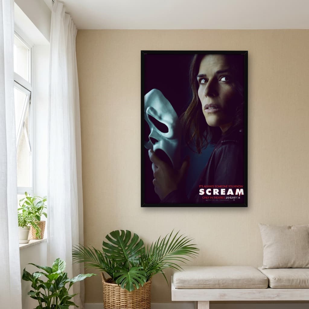 Quadro Decorativo Pânico 5 - Opção 2
