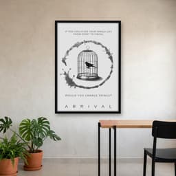 Quadro Decorativo A Chegada - Minimalista
