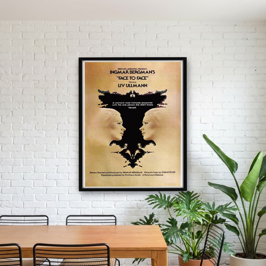 Quadro Decorativo Face A Face