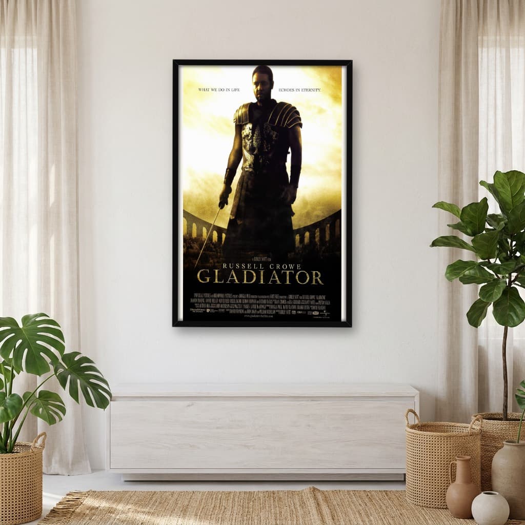 Quadro Decorativo Gladiador - opção 2