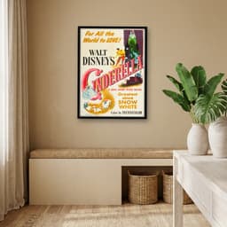 Quadro Decorativo Cinderela