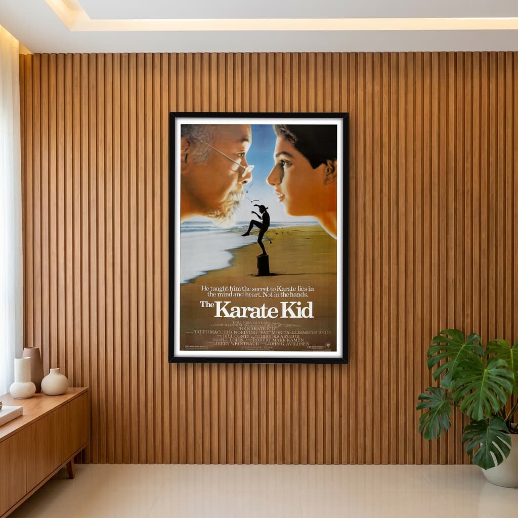 Quadro Decorativo Karatê Kid - A Hora da Verdade