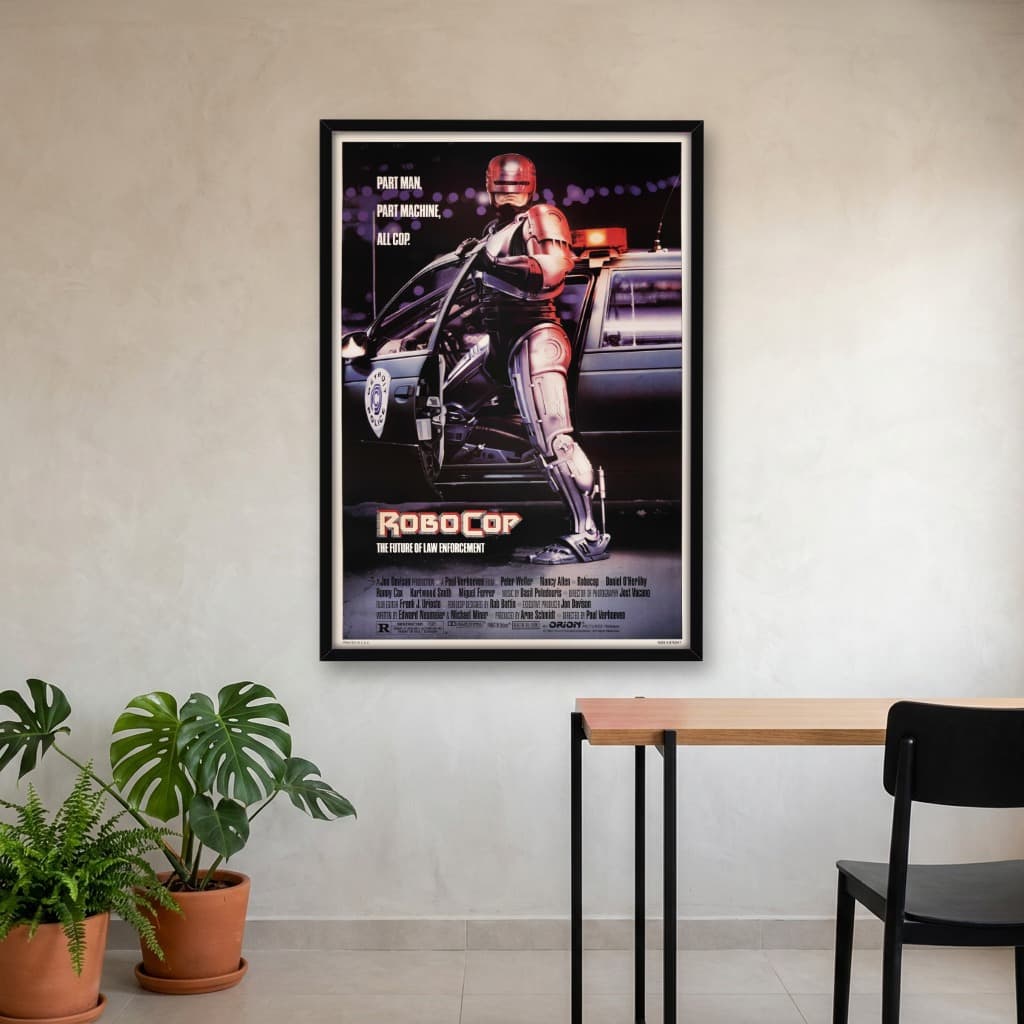 Quadro Decorativo Robocop - O Policial do Futuro
