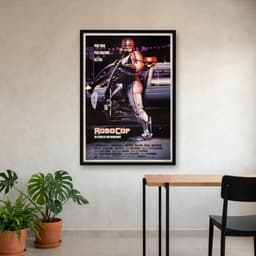 Quadro Decorativo Robocop - O Policial do Futuro