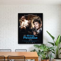 Quadro Decorativo Cinema Paradiso
