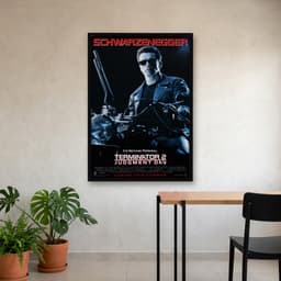 Quadro Decorativo O Exterminador do Futuro 2: O Julgamento Final