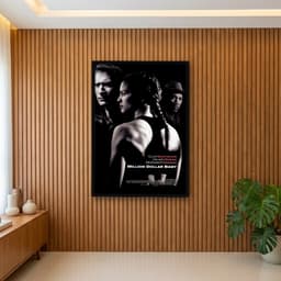 Quadro Decorativo Menina de Ouro