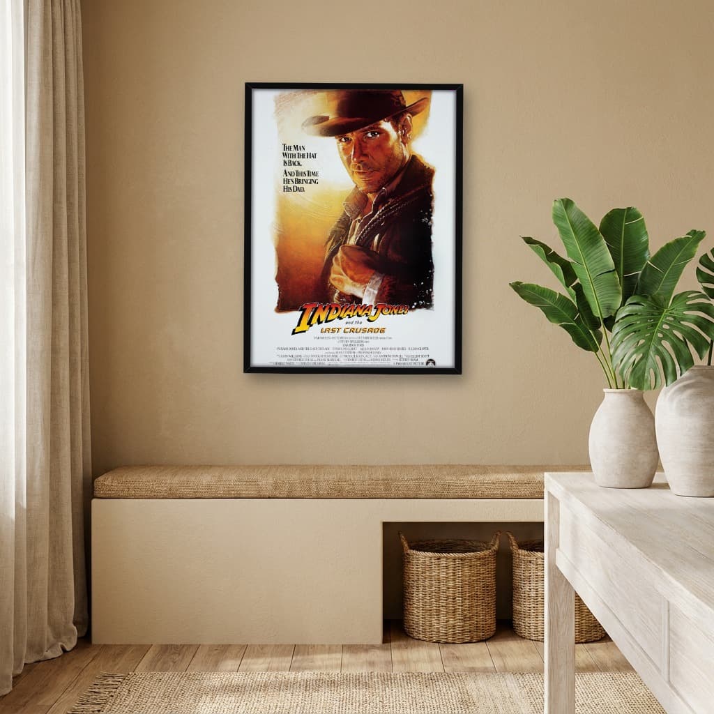 Quadro Decorativo Indiana Jones e a Última Cruzada