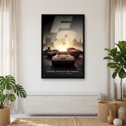 Quadro Decorativo Velozes e Furiosos 8