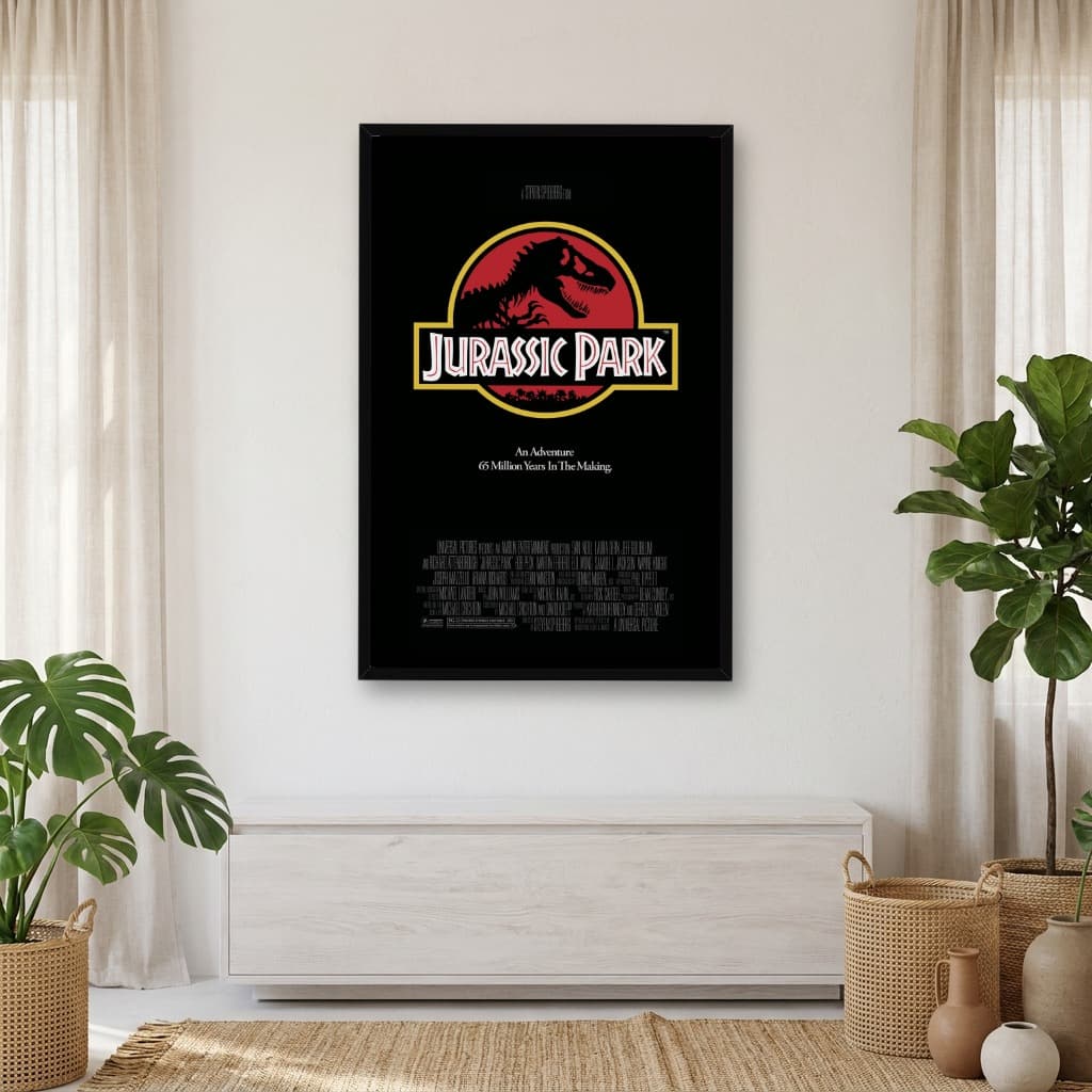 Quadro Decorativo O Parque dos Dinossauros - Jurassic Park