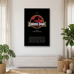 Quadro Decorativo O Parque dos Dinossauros - Jurassic Park