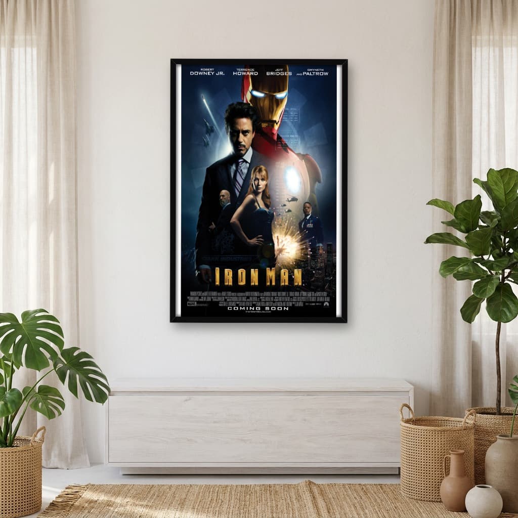 Quadro Decorativo Homem de Ferro