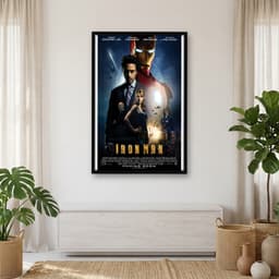 Quadro Decorativo Homem de Ferro