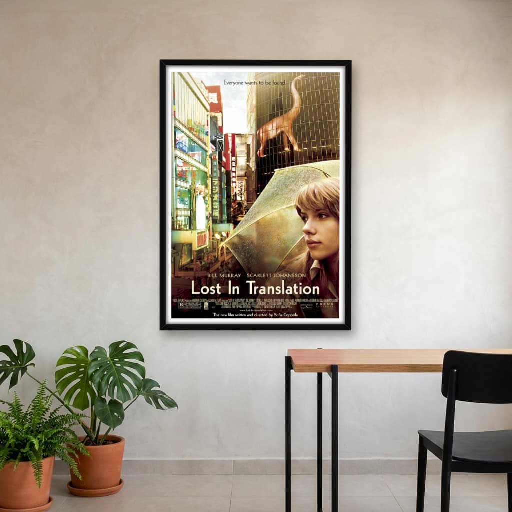 Quadro Decorativo Encontros e Desencontros de Sofia Coppola