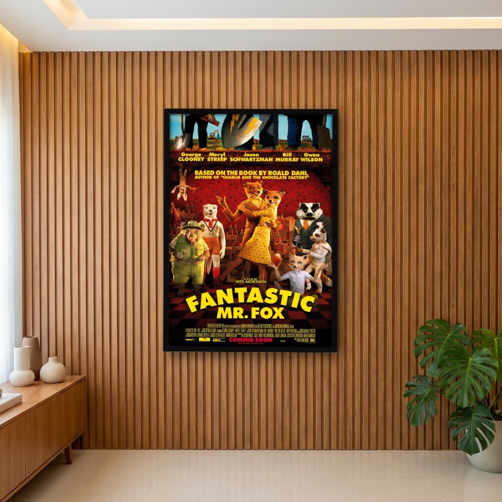 Quadro Decorativo O Fantástico Sr. Raposo