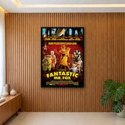 Quadro Decorativo O Fantástico Sr. Raposo