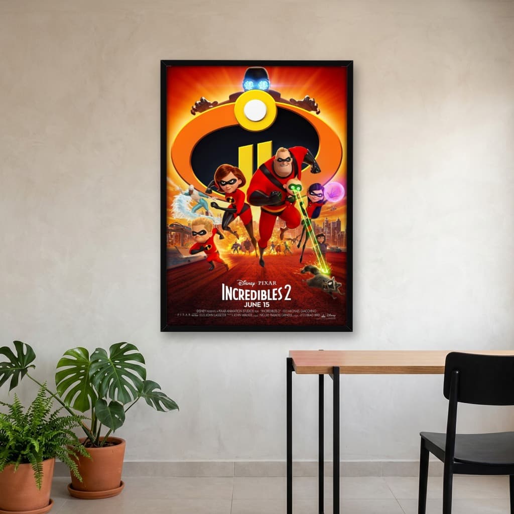 Quadro Decorativo Os Incríveis 2