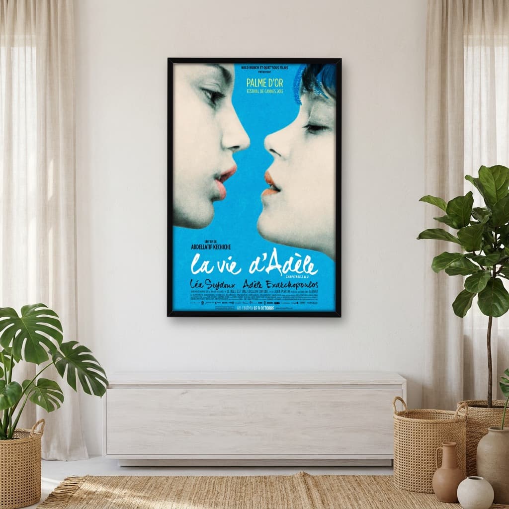 Quadro Decorativo Azul é a Cor Mais Quente