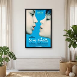 Quadro Decorativo Azul é a Cor Mais Quente