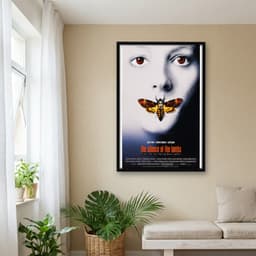 Quadro Decorativo O Silêncio dos Inocentes