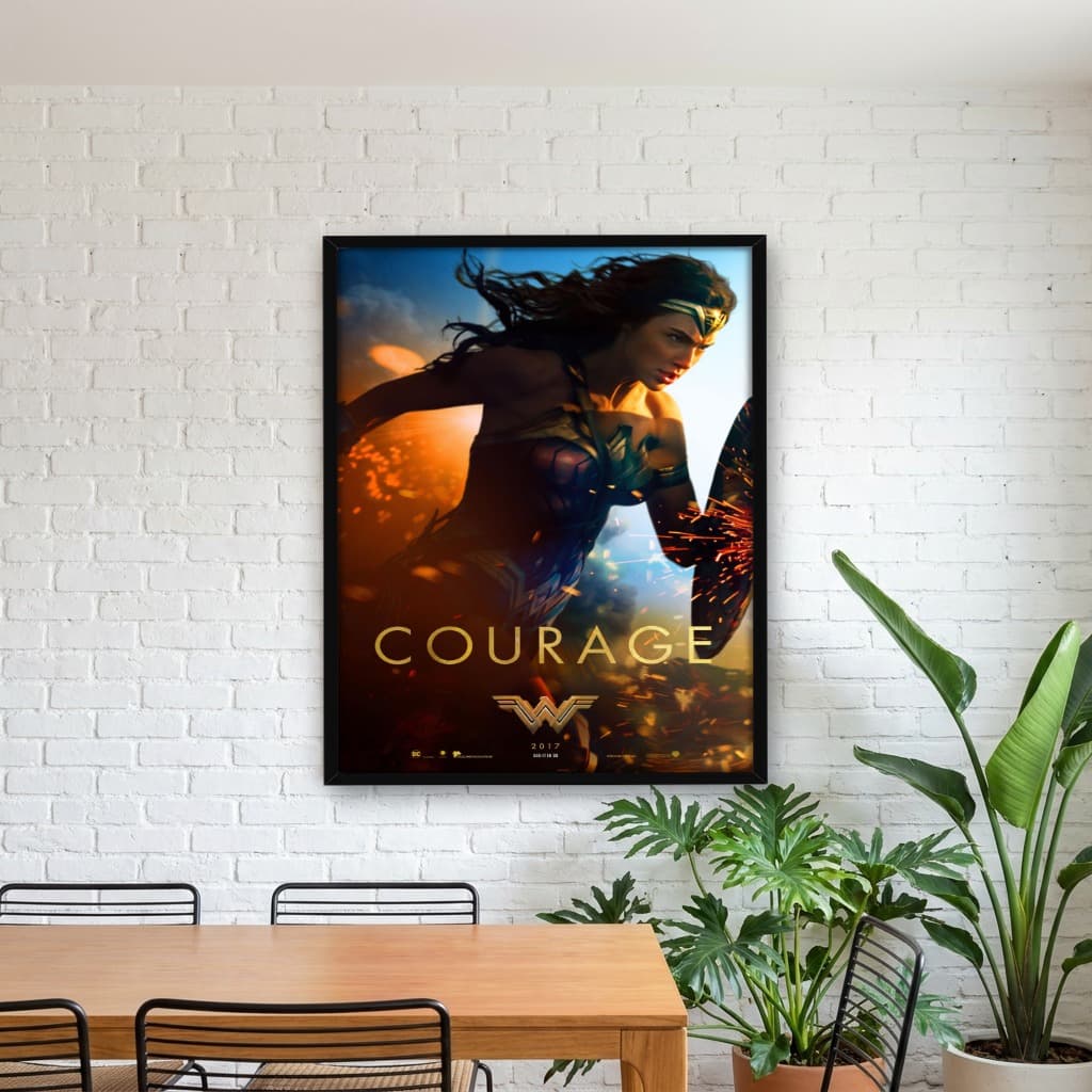 Quadro Decorativo Mulher-Maravilha - opção 5