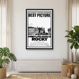 Quadro Decorativo Rocky: Um Lutador - Clássico