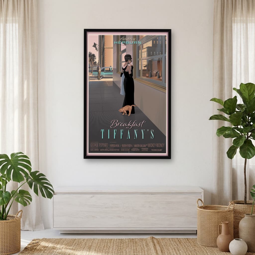 Quadro Decorativo Bonequinha de Luxo - Minimalista