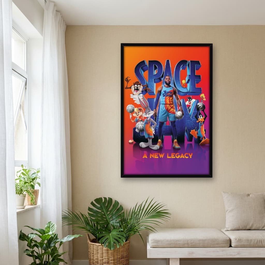 Quadro Decorativo Space Jam: Um Novo Legado