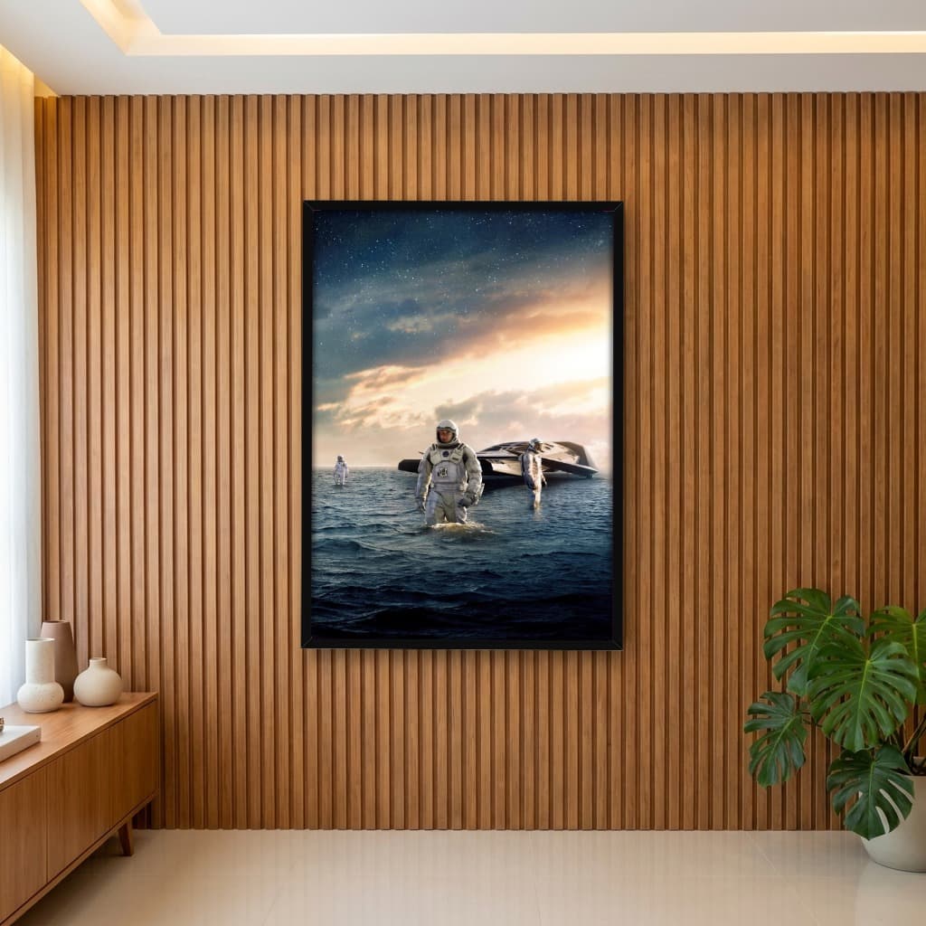 Quadro Decorativo Interestelar - Sem Legenda