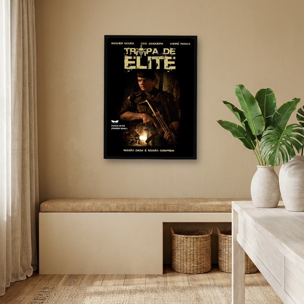 Quadro Decorativo Tropa de Elite