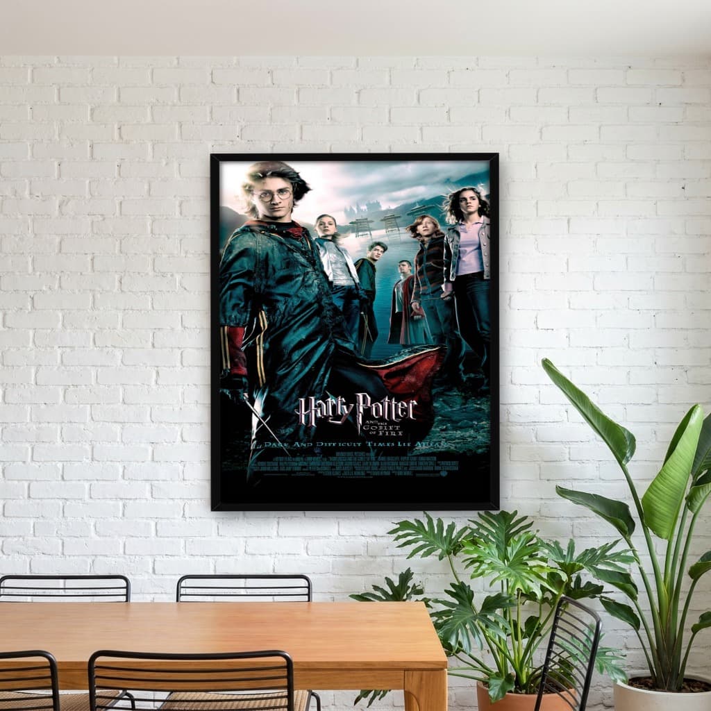 Quadro Decorativo Harry Potter e o Cálice de Fogo