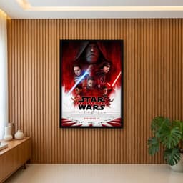 Quadro Decorativo Star Wars: Episódio VIII - Os Últimos Jedi