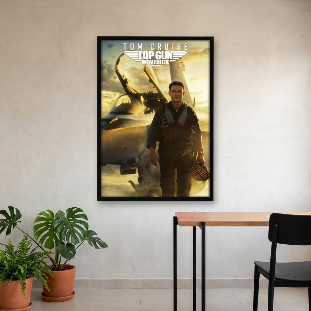 Quadro Decorativo Top Gun: Maverick - opção 2