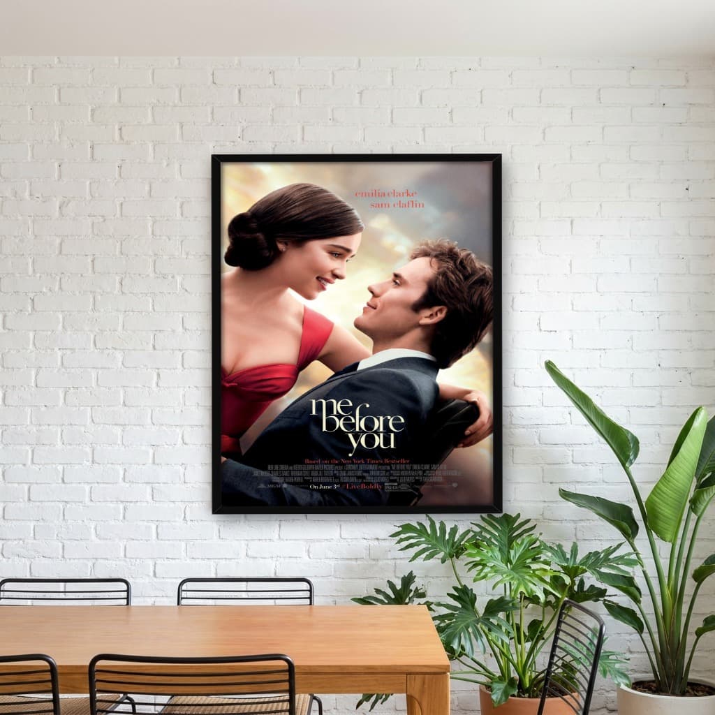 Quadro Decorativo Como Eu Era Antes de Você