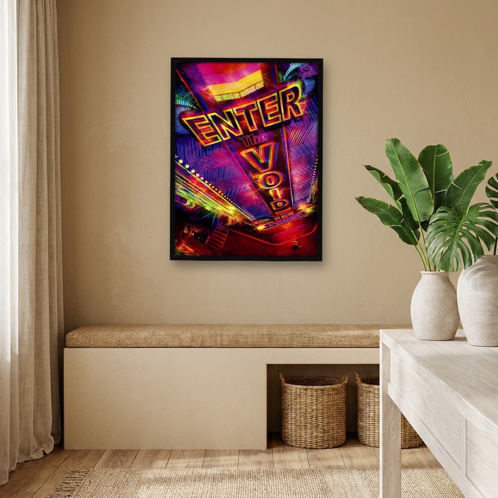 Quadro Decorativo Enter the Void - Viagem Alucinante
