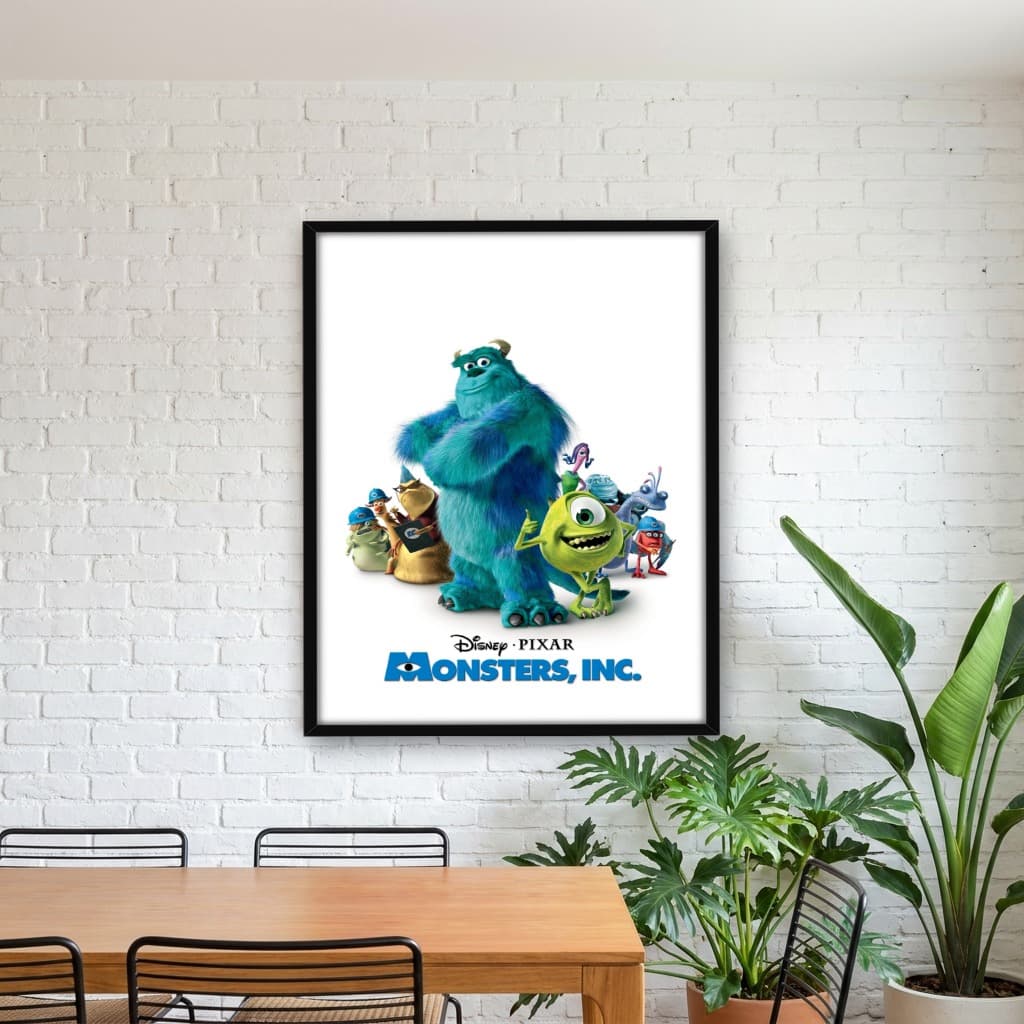 Quadro Decorativo Monstros S.A.